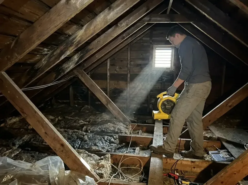 attic-water-damage-drying-proc-007 — frequently asked questions, Emergency Water Extraction & 24/7 Flood Response in Hasbrou…
